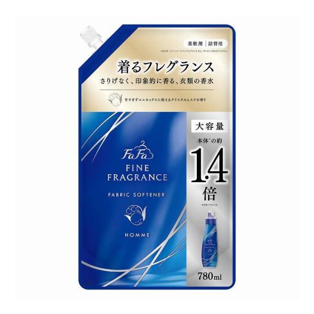 【単品12個セット】 NSファーファ・ジャパン ファーファ ファインフレグランスオム詰替用 780mL(代引不可)【送料無料】