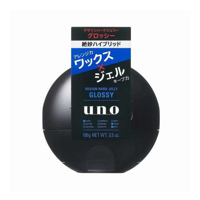 【単品12個セット】 ファイントゥデイ ウーノ デザインハードジェリー (グロッシー)f 100G(代引不可)【送料無料】