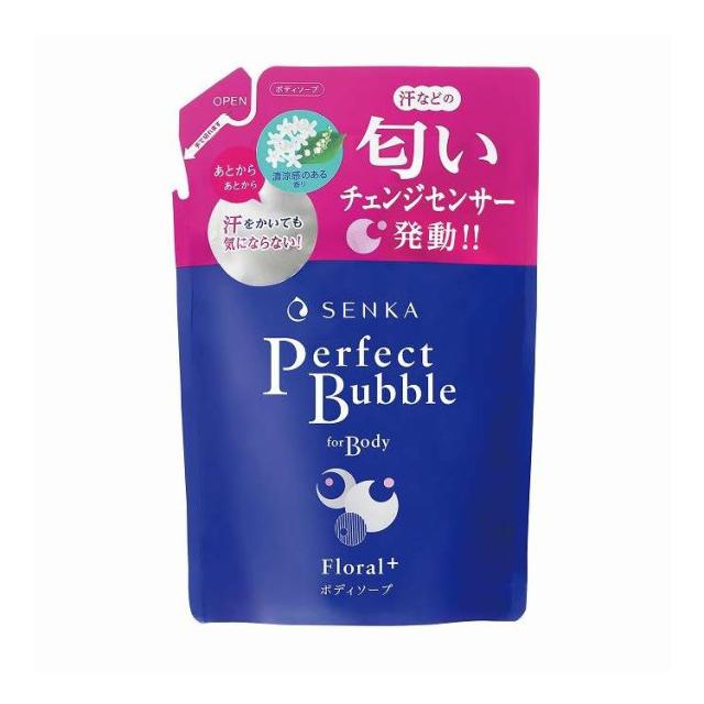 【単品15個セット】 ファイントゥデイ 専科 パーフェクトバブル フォーボディ フローラルプラス つめかえ用 f 350mL(代引不可)【送料無料】