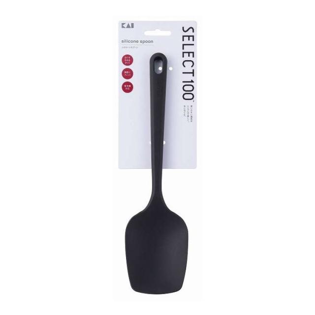 【単品14個仕かける】 貝印 DH3141 より分ける100 ケイ素樹脂お匙(代引不可)【貨物輸送無料】