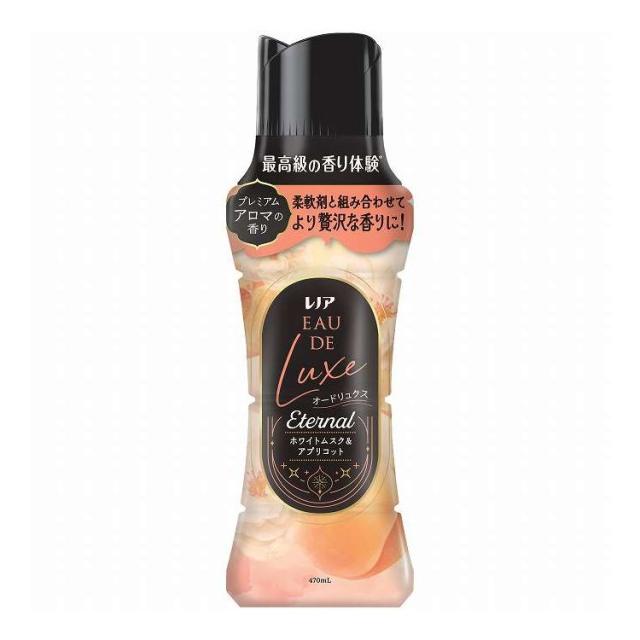 【単品19個セット】 P&Gジャパン レノアオードリュクスアロマジュエルエターナルホワイトムスク&アプリコットの香り本体 470mL(代引不可)【送料無料】
