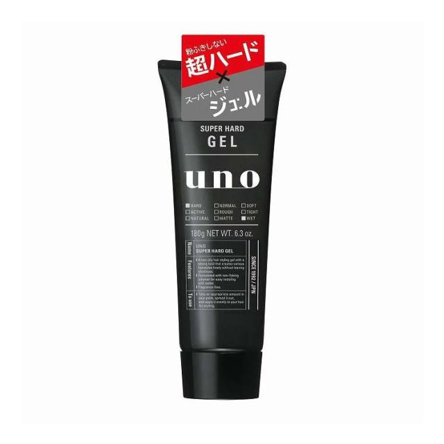 【単品19個セット】 ファイントゥデイ ウーノ スーパーハードジェル f 180G(代引不可)【送料無料】