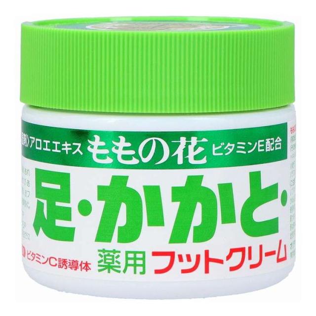 【単品19個セット】 オリヂナル ももの花薬用フットクリーム 70G(代引不可)【送料無料】