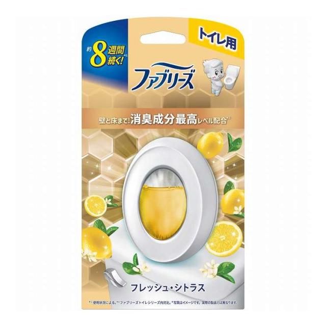 【単品20個セット】 P&amp;Gジャパン ファブリーズトイレ用消臭剤プレミアムシリーズ消臭成分最高レベルフレッシュシトラス(代引不可)【送料無料】