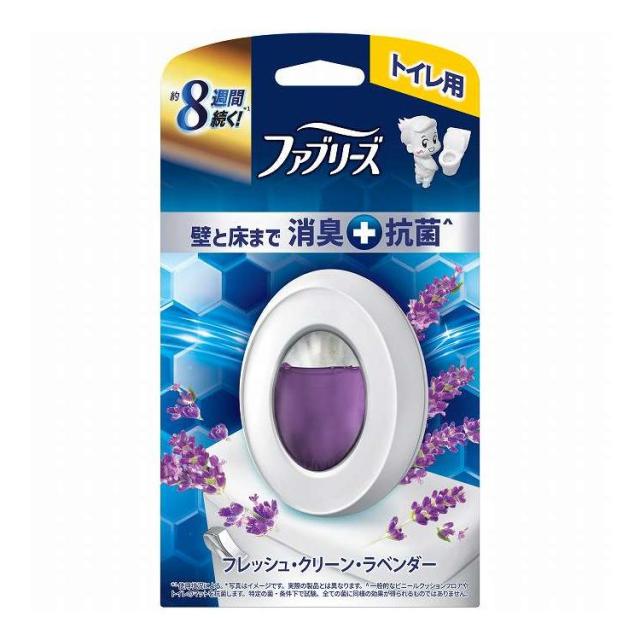 【単品20個セット】 P&amp;Gジャパン ファブリーズトイレ用消臭剤プレミアムシリーズ+ フレッシュクリーンラベンダー(代引不可)【送料無料】