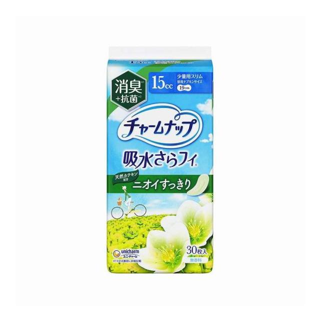 【単品20個セット】 ユニ・チャーム チャームナップ吸水さらフィ少量用消臭30枚(代引不可)【送料無料】