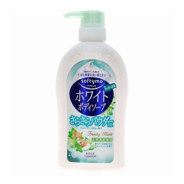 【単品10個セット】 ソフティモ ボディソープパウダーイン 600ml(代引不可)【送料無料】
