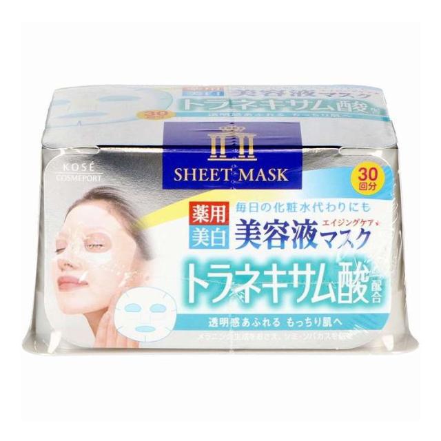 【単品11個セット】 コーセーコスメポート クリアターン エッセンスマスク トラネキサム酸 30枚(代引不可)【送料無料】