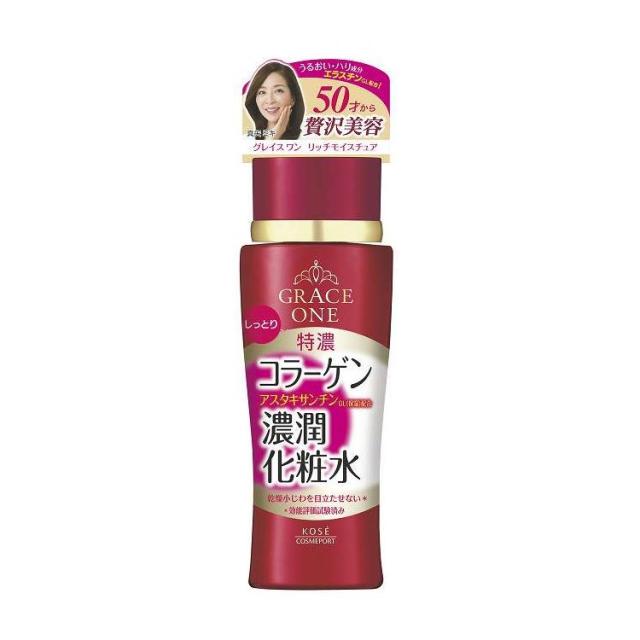 【単品7個セット】 コーセーコスメポート グレイスワンディープモイスチュアローションしっとり 180ml(代引不可)【送料無料】