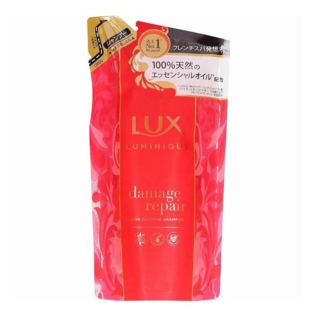 【単品11個セット】 ユニリーバ ジャパン ラックス ルミニーク ダメージリペア シャンプー 詰替え用 化粧品 350g(代引不可)【送料無料】
