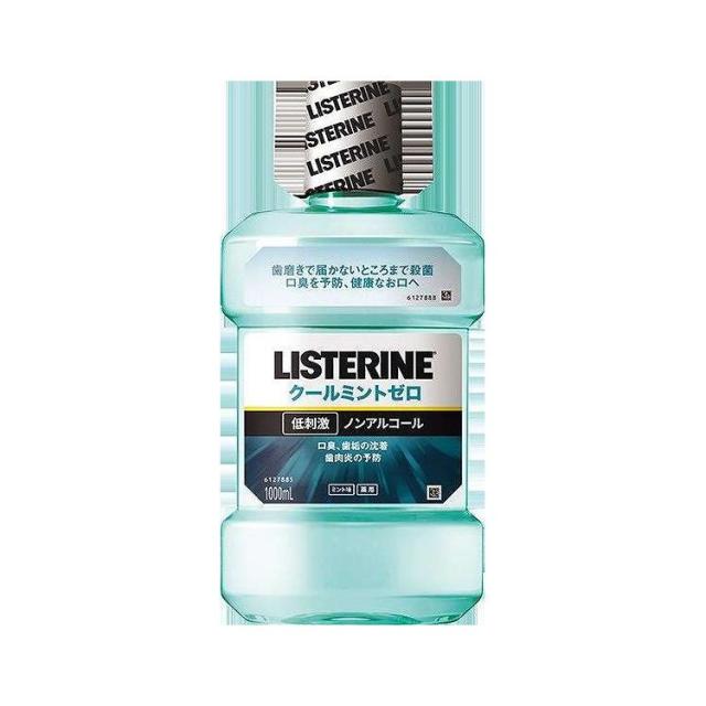 【単品8個仕かける】 ジョンソン&ジョンソン 薬用リステリン クールミントゼロ 1000ml(代引不可)【貨物輸送無料】