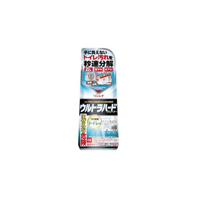 【単品12個セット】 リンレイ ウルトラハードクリーナー トイレ用 500g 日用品 日用消耗品 雑貨品(代引不可)【送料無料】 11,204円