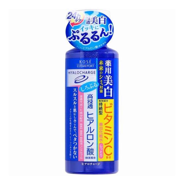 【単品12個仕かける】 コーセーコスメポート ヒアロチャージ薬用白いことローション剤Mしっとり 180ml(代引不可)【貨物輸送無料】