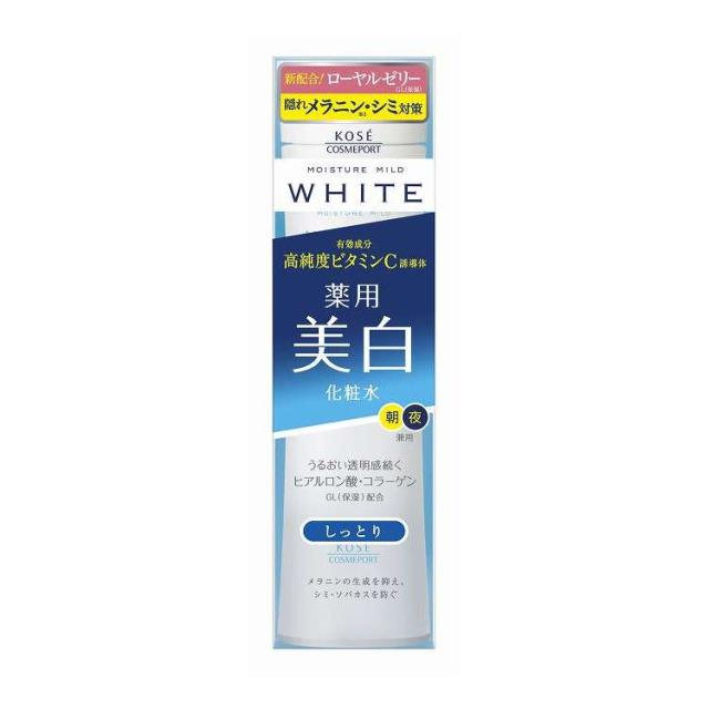 【単品20個セット】 コーセーコスメポート モイスチュアマイルドホワイトローションしっとり 180ml(代引不可)【送料無料】その他医薬部外品