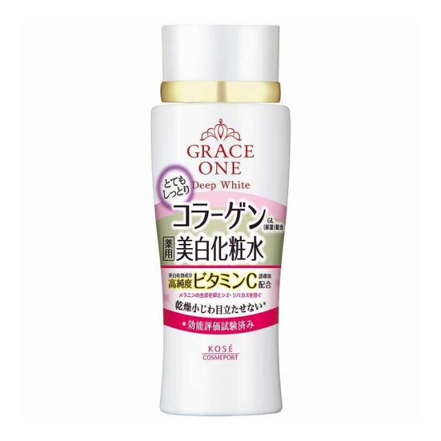 【単品17個セット】 グレイス ワン ディープホワイト ローション R とてもしっとり 180ml(代引不可)【送料無料】