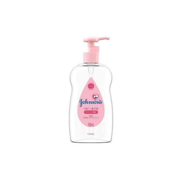 【単品20個セット】 ジョンソン&ジョンソン ジョンソン ベビーオイル 微香性 ポンプ式 300ml(代引不可)【送料無料】