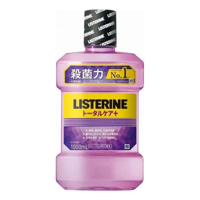 【単品14個セット】 ジョンソン&ジョンソン 薬用リステリントータルケアプラス 1000ml(代引不可)【送料無料】