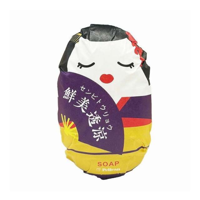 【単品9個セット】 和せっけん 芸者 ペリカン石鹸(代引不可)【送料無料】