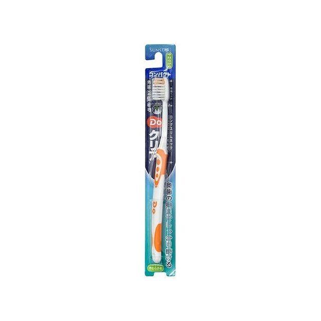【単品3個セット】サンスター Doクリアハブラシ コンパクト やわらかめ(代引不可)【メール便（ゆうパケット）】