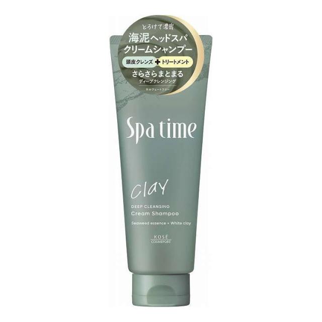 【単品20個セット】 スパタイム クリームシャンプー ディープクレンジング コーセーコスメポート(代引不可)【送料無料】