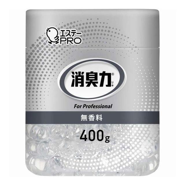 【単品19個セット】 消臭力 業務用 ビーズタイプ 本体 無香料 エステーPRO(代引不可)【送料無料】