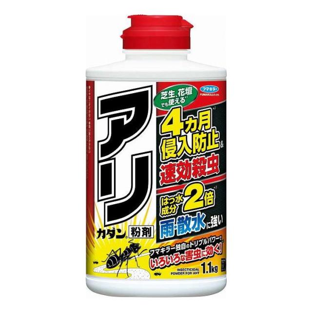 【単品16個セット】 フマキラー アリカダン粉剤1.1kg(代引不可)【送料無料】