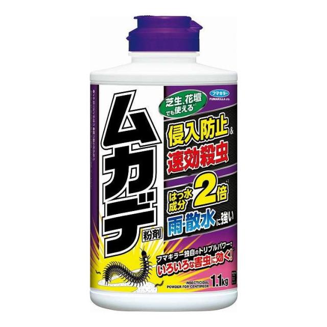 【単品12個セット】 カダン ムカデカダン粉剤1.1kg(代引不可)【送料無料】