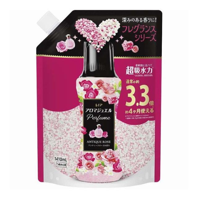 【単品6個セット】 レノア アロマジュエルアンティークローズ&amp;フローラルの香り つめかえ 用超特大サイズ P&amp;G 1410ml(代引不可)【送料無料】