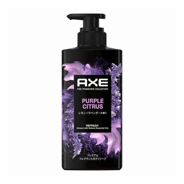 【単品15個セット】 アックス プレミアムフレグランス ボディソープ パープルシトラス ポンプ AXE ユニリーバ 440g(代引不可)【送料無料】