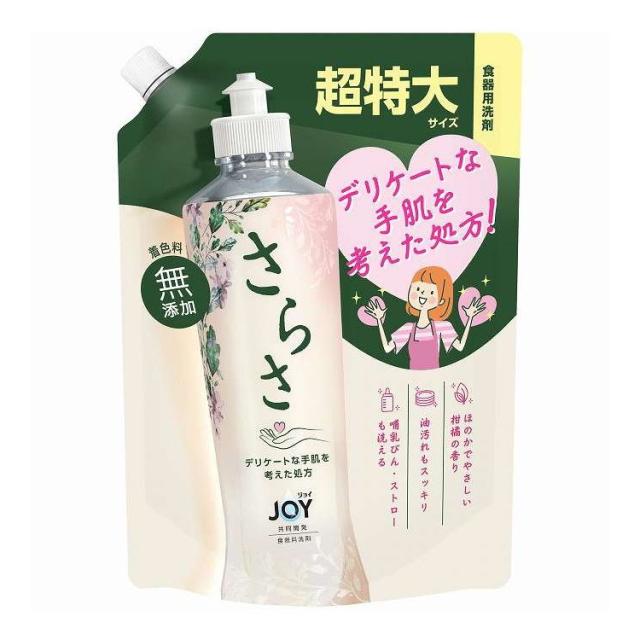 【単品11個セット】 さらさ 食器用洗剤詰替超特大 P&amp;G 870ml(代引不可)【送料無料】