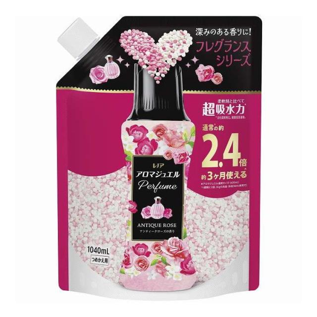【単品10個セット】 レノア アロマジュエルアンティークローズ&フローラルの香り つめかえ 用特大サイズ P&G 1040ml(代引不可)【送料無料】