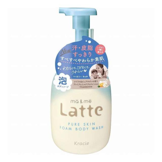 【単品11個セット】 マー&amp;ミー ピュアスキン 泡で出てくるボディソープ ポンプ クラシエホームプロダクツ販売 550ml(代引不可)【送料無料】