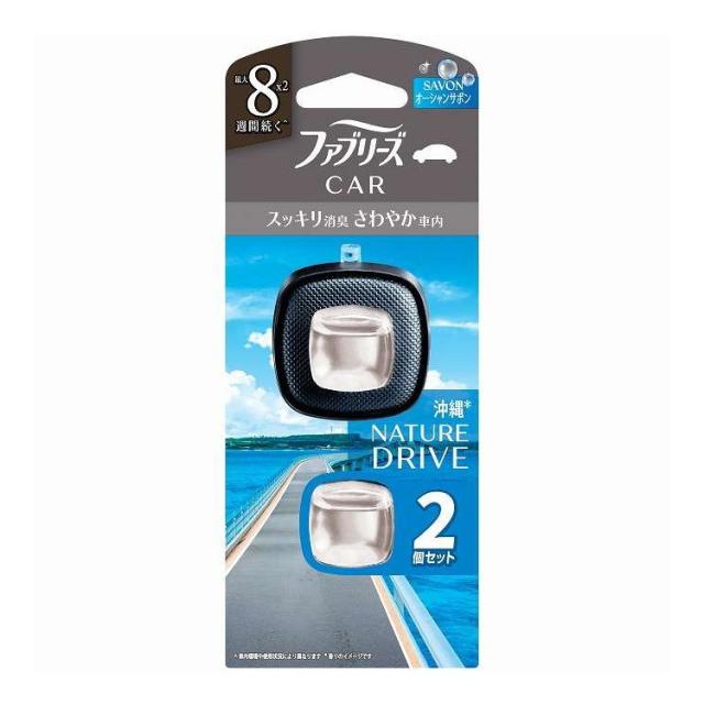 【単品18個セット】 ファブリーズ イージークリップドライブシリーズオーシャンサボン P&G 1個(代引不可)【送料無料】