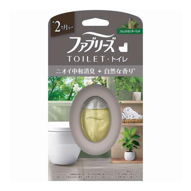 【単品20個セット】 ファブリーズ トイレ用消臭剤プレミアムシリーズ消臭+自然な香りフォレスト&amp;シダーウッド P&amp;G 6ml(代引不可)【送料無料】