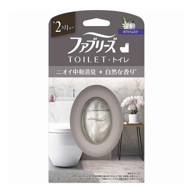 【単品20個セット】 ファブリーズ トイレ用消臭剤プレミアムシリーズ消臭+自然な香りホワイトムスク P&amp;G 6ml(代引不可)【送料無料】