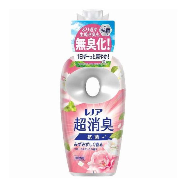 【単品20個セット】 レノア 超消臭みずみずしく香るフローラルブーケ香り本体 P&amp;G 475ml(代引不可)【送料無料】