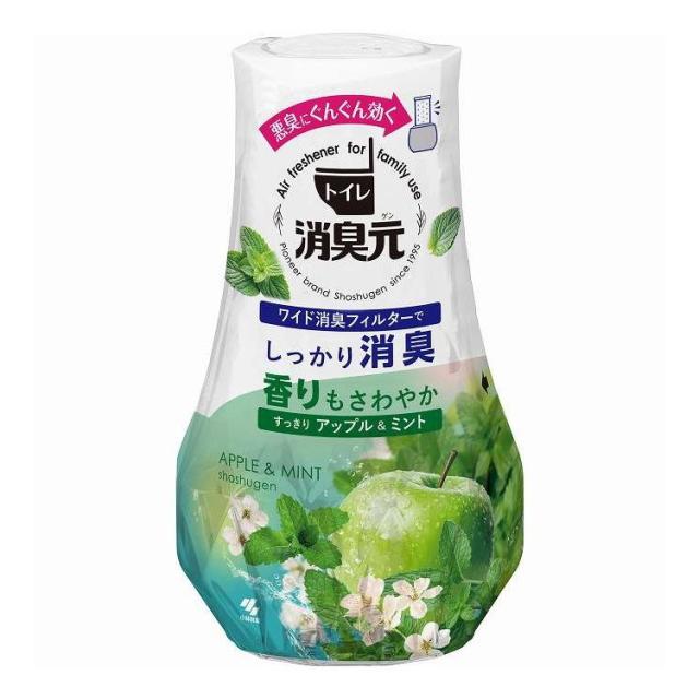 【単品18個セット】 トイレの消臭元 すっきりアップル&ミント 小林製薬 400ml(代引不可)【送料無料】 6,874円