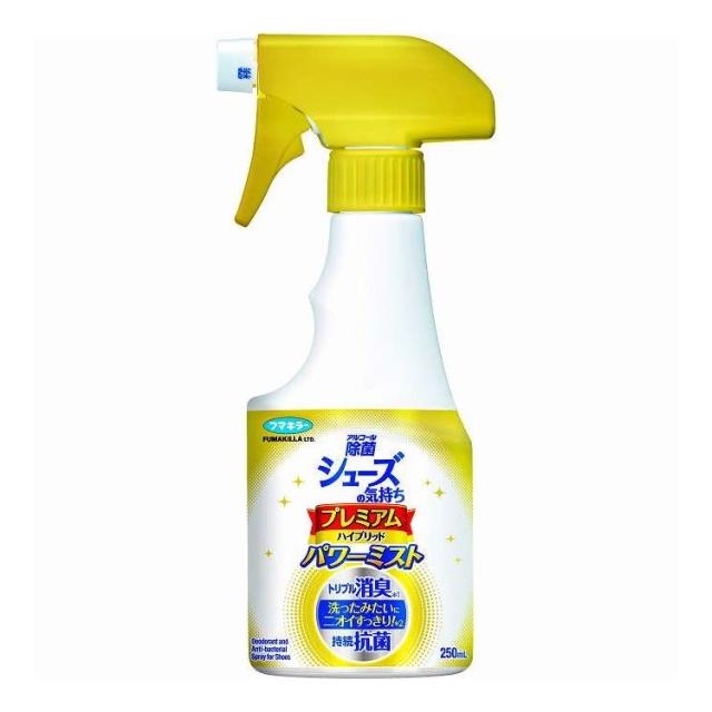 【単品16個セット】 シューズの気持ちプレミアムハイブリッドパワーミスト フマキラー 250ml(代引不可)【送料無料】