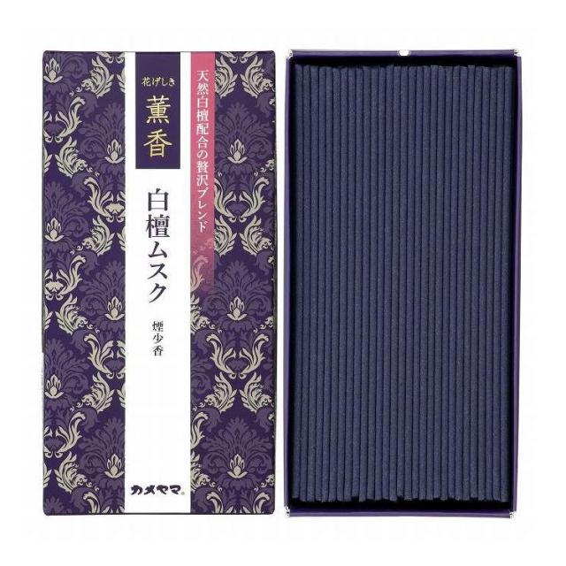【単品15個セット】 花げしき 薫香 白檀ムスク カメヤマ 100g(代引不可)【送料無料】 6,807円