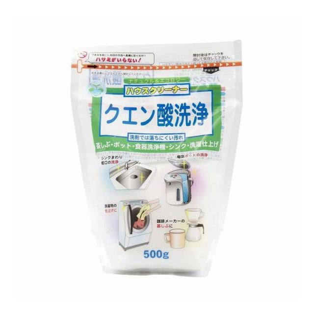 【単品15個セット】 トーヤク クエン酸洗浄 500g トーヤク 500G(代引不可)【送料無料】