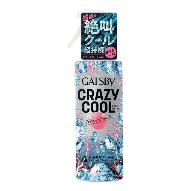 【単品17個セット】 ギャツビー クレイジークール ボディウォーター フリーズピーチ マンダム 150mL(代引不可)【送料無料】 10,306円