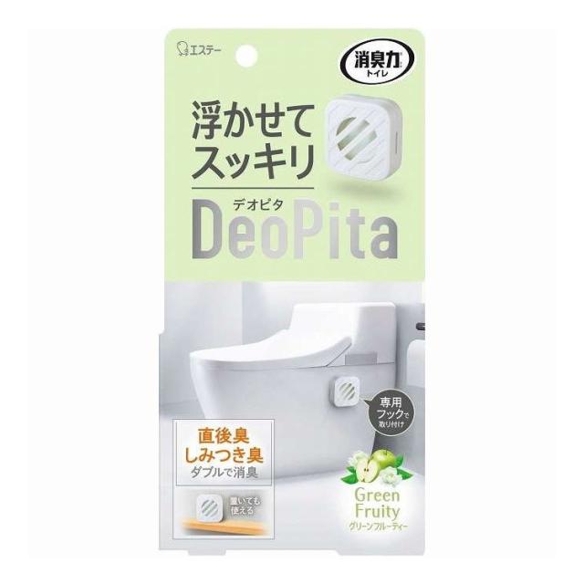 【単品17個セット】 消臭力 DeoPita トイレ用 本体 グリーンフルーティー エステー 1個(代引不可)【送料無料】