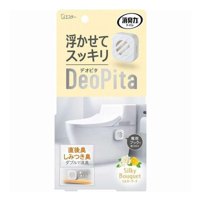 【単品17個セット】 消臭力 DeoPita トイレ用 本体 シルキーブーケ エステー 1個(代引不可)【送料無料】