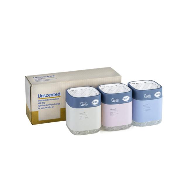 【単品4個セット】 消臭力 業務用 ビーズタイプ 本体 無香料 デザインアソート 3個パック エステーPRO(代引不可)【送料無料】