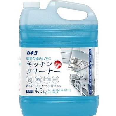 【単品17個セット】 キッチンクリーナー 4.5L カネヨ石鹸(代引不可)【送料無料】の通販は