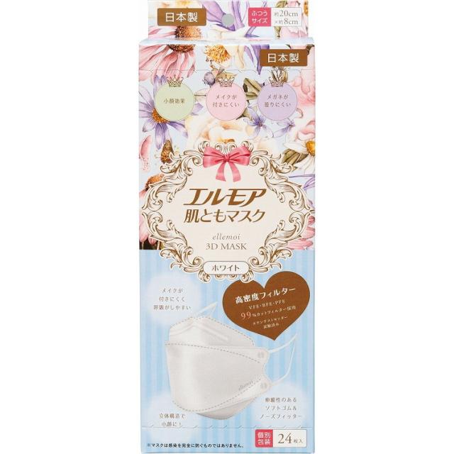【単品7個仕かける】 エルモア 肌とも恍ける Flower 白いこと 24枚 カミ商事(代引不可)【貨物輸送無料】