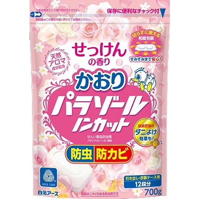 【単品14個セット】 かおりパラゾールノンカット袋入 700g 白元アース(代引不可)【送料無料】