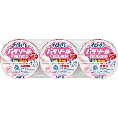 【単品17個セット】 洋服ダンス用かおりパラゾール詰替3個入 白元アース(代引不可)【送料無料】の通販は 9,614円