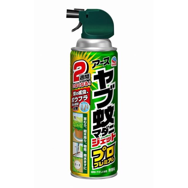 【単品16個セット】 ヤブ蚊ジェットプロプレミアム450ml アース製薬(代引不可)【送料無料】