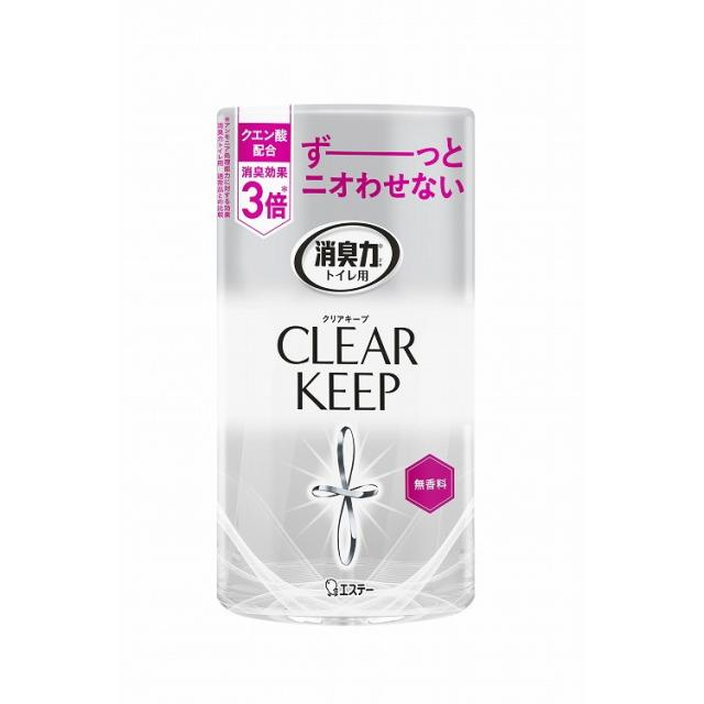 【単品16個セット】トイレの消臭力CLEARKEEP無香料 400ML エステー(代引不可)【送料無料】